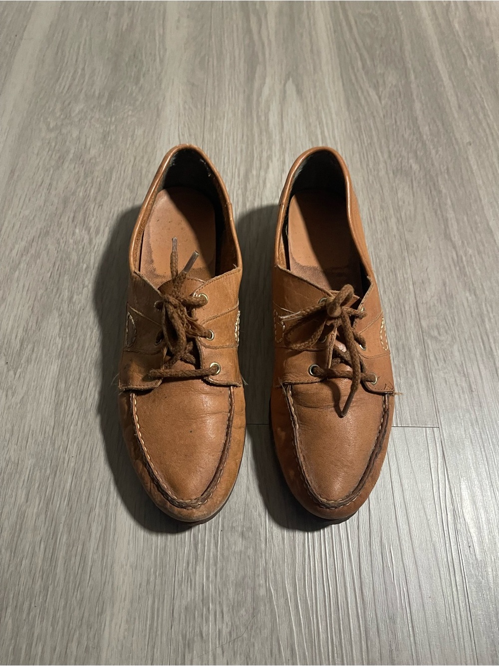 Women’s Casual Leather Boat Shoes